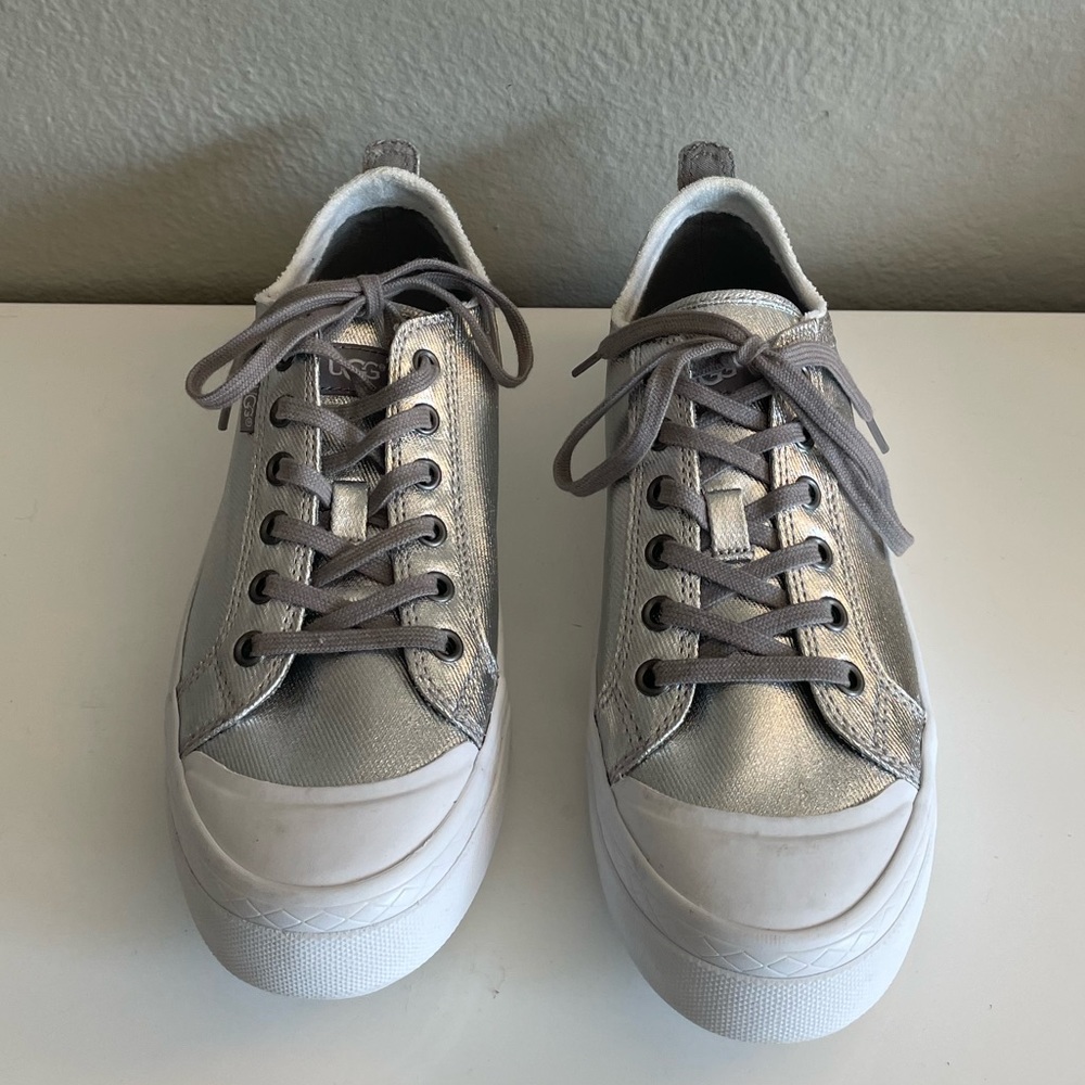Silver Ugg Sneakers Gem